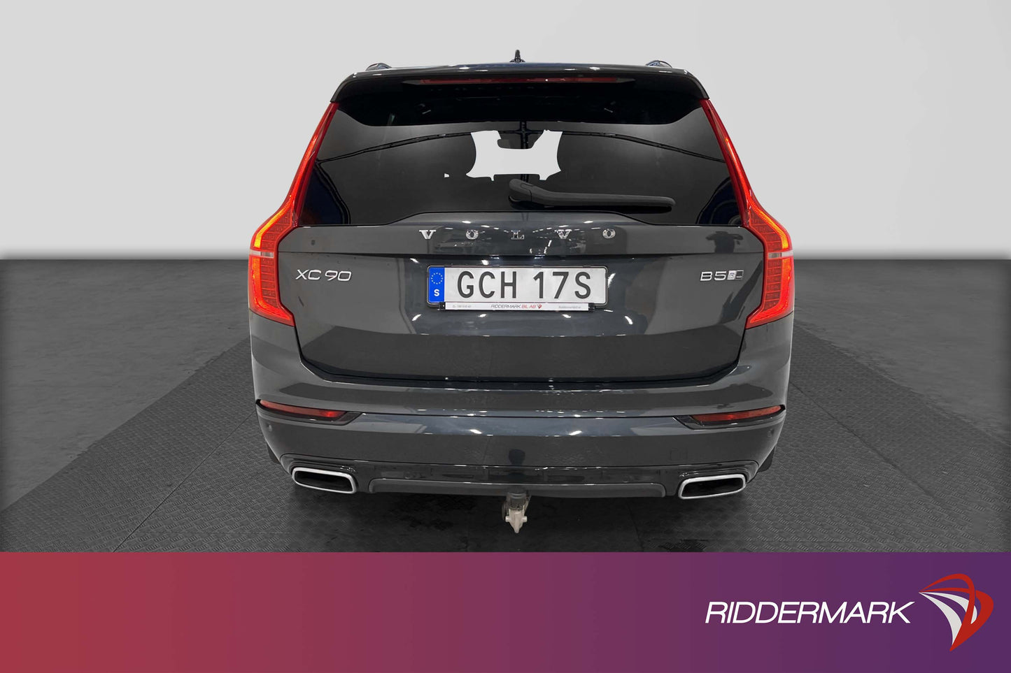 Volvo XC90 B5 AWD 235hk R-Design 7 sits Pano Skinn BLIS 360°