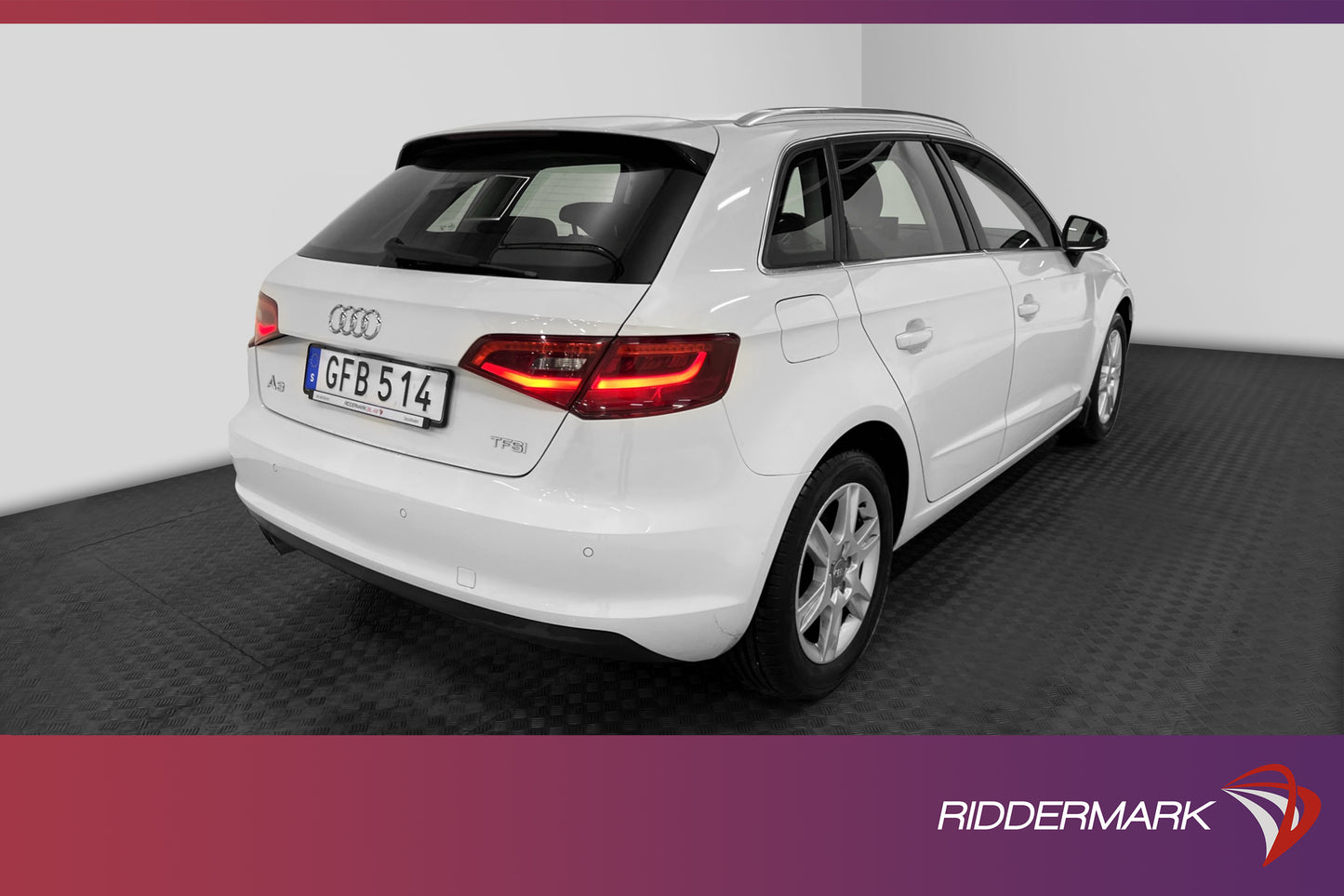 Audi A3 Sportback 1.4 TFSI  125hk P-sensorer 0.49l/mil