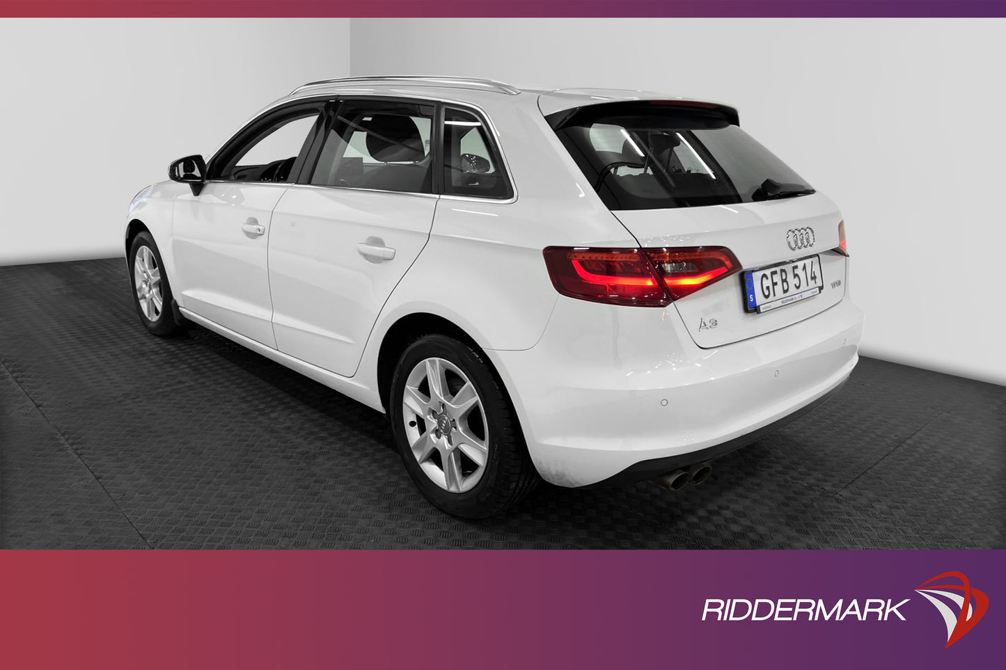 Audi A3 Sportback 1.4 TFSI  125hk P-sensorer 0.49l/mil