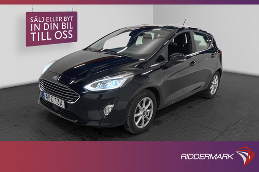 Ford Fiesta 1.0 EcoBoost 125hk Titanium P-sensorer Nyservad