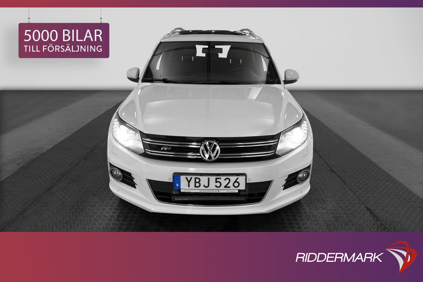 Volkswagen Tiguan 2.0 TDI 4M R-line D-värm Pano Skinn Drag