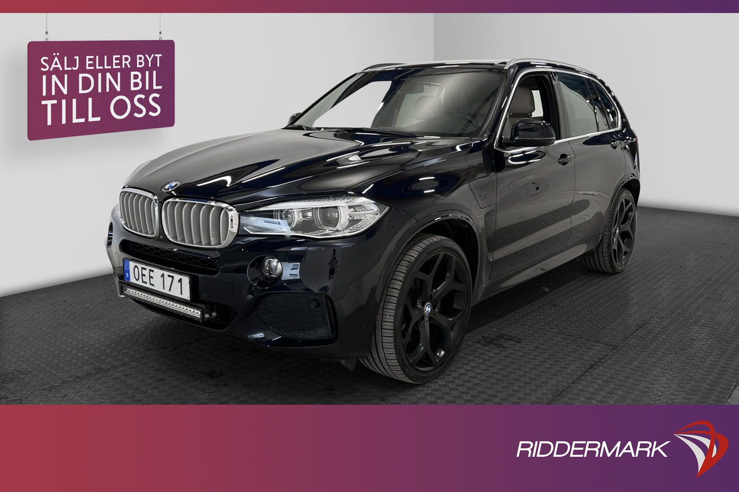 BMW X5 xDrive40e 313hk M-Sport Pano H/K Nightvision MOMS