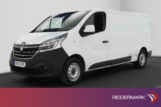 Renault Trafic Lång 145hk Automat Värmare Drag Kamera Moms